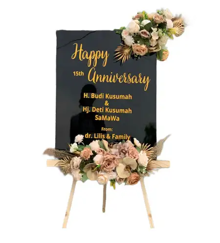 Papan Bunga Akrilik Gunungwangun